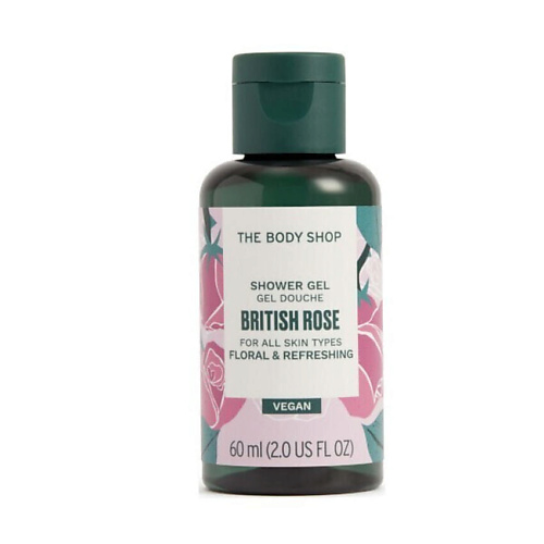 THE BODY SHOP Увлажняющий гель для душа British Rose 60 #1