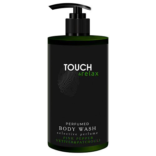 TOUCH Парфюмированный гель для душа РОЗОВЫЙ ПЕРЕЦ, ВЕТИВЕР и ПАЧУЛИ 450 #1
