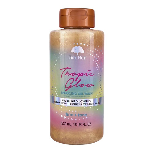 TREE HUT Гель для душа с шиммером с ароматом миндаля и сандала Tropic Glow Sparkling Gel Wash 620 #1