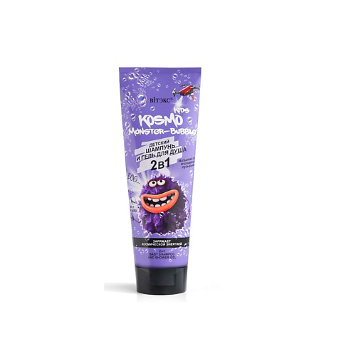 ВИТЭКС KOSMO KIDS MONSTER-Bubble 2в1 Детский шампунь и гель для душа 250 #1