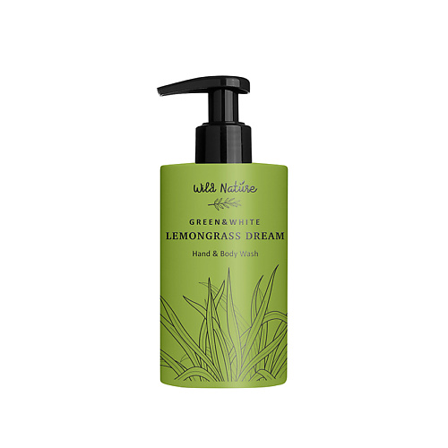 WILD NATURE Гель для мытья рук и тела Green & White Lemongrass Dream Hand & Body Wash 290 #1