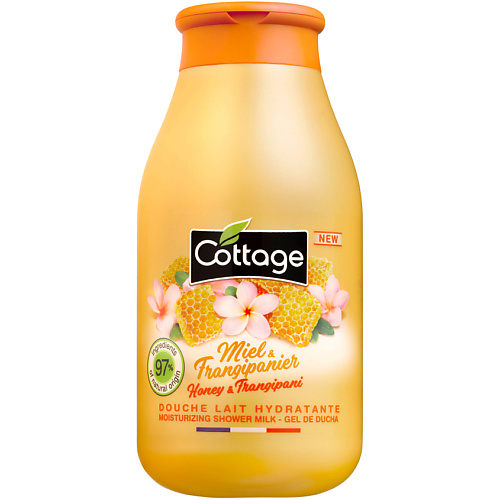 COTTAGE Молочко для душа увлажняющее "Мёд и Франжипани" Moisturizing Shower Milk Honey & Frangipani 250 #1