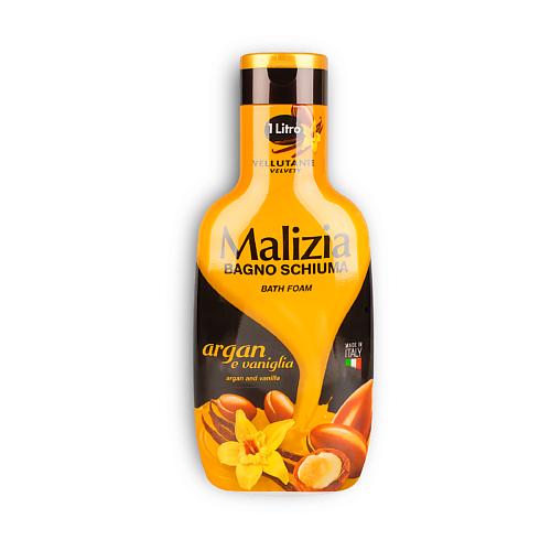 MALIZIA Пена для ванны "Argan & Vanilla" 1000 #1