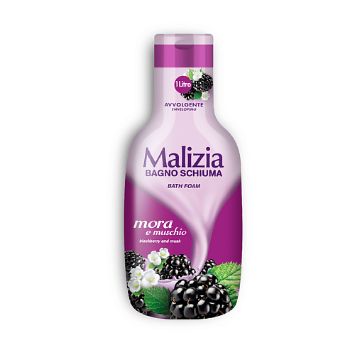 MALIZIA Пена для ванны "Musk and blackberry" 1000 #1