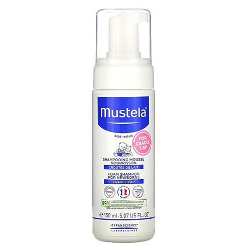 MUSTELA Шампунь-пена Shampoo for Newborns 150 #1