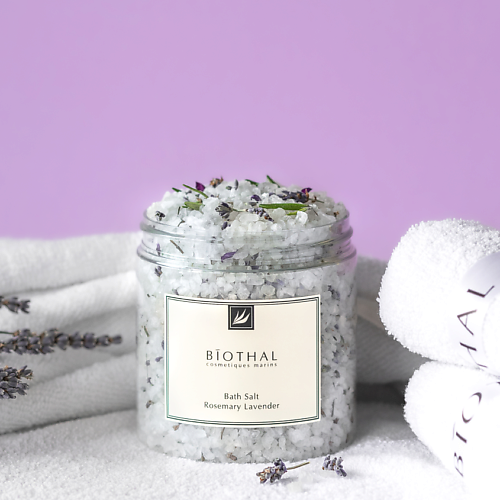 BIOTHAL Соль для ванн Розмарин Лаванда Bath Salt Rosemary Lavender #1
