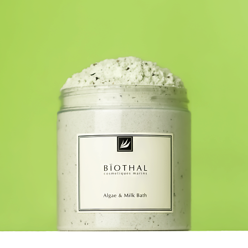 BIOTHAL Сухое молоко для ванны с водорослями Algae&Milk Bath #1