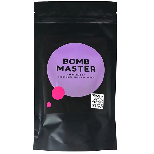 BOMB MASTER Шиммер - мерцающая соль для ванн, фиолетовый 1 #1