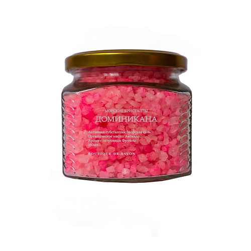 BOUTIQUE DE SAVON Соль для ванны Доминикана 380 #1