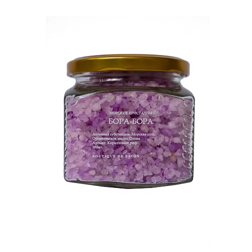 BOUTIQUE DE SAVON Соль для ванны Бора-Бора 380 #1