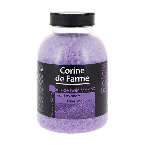 CORINE DE FARME Соли для ванн морские лаванда Sea salts for the bath Lavender #1