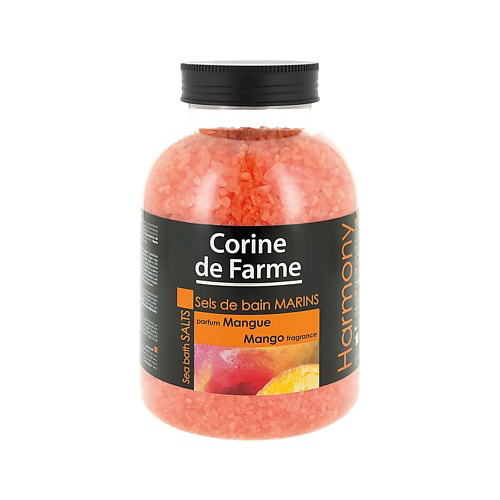 CORINE DE FARME Соли морские для ванн Манго Sea Bath Salts Mango Fragrance #1