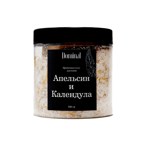 DOMINAL Цветочная соль для ванны «Апельсин и календула» 500 #1