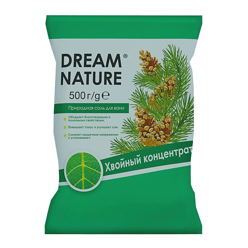 DREAM NATURE Природная соль для ванн "Хвойный концентрат" 500 #1