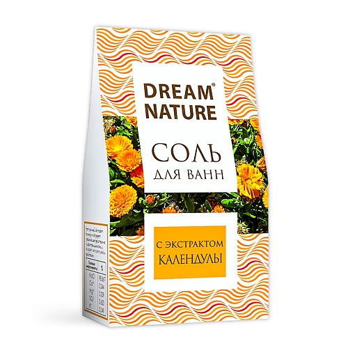 DREAM NATURE Природная соль для ванн "Календула" 500 #1