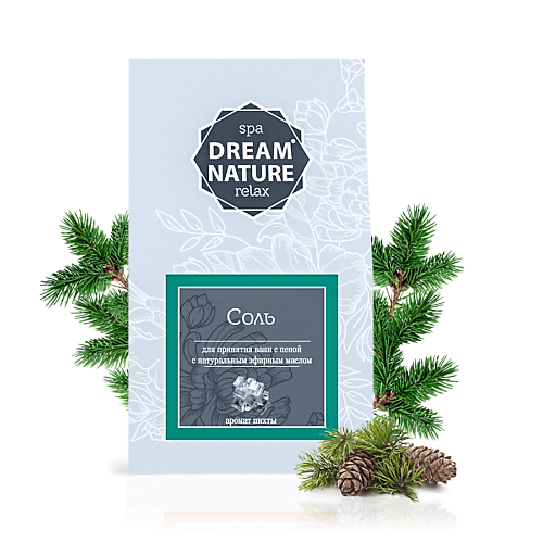 DREAM NATURE Соль для принятия ванн с пеной и ароматом Пихты 500 #1