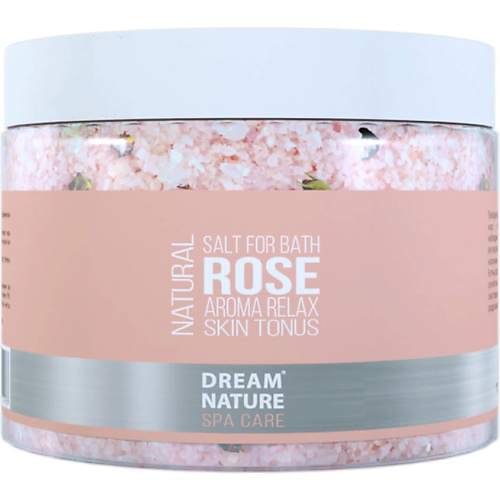 DREAM NATURE SPA CARE Соль для ванн с цветами розы 600 #1