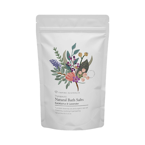 EMPIRE AUSTRALIA Соль для ванны с маслами эвкалипта и лаванды Eucalyptus And Lavender Bath Salts #1
