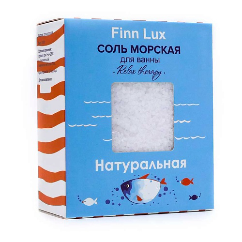 FINNLUX Соль для ванны морская "НАТУРАЛЬНАЯ" 1000 #1