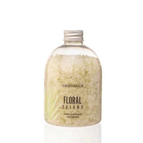 GREENMADE Соль для ванн хвойная Floral Dreams с эфирным маслом сосны #1