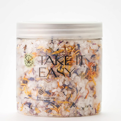 GROWER COSMETICS Соль для ванн "TAKE IT EASY" бергамот, жасмин, розмарин 500 #1