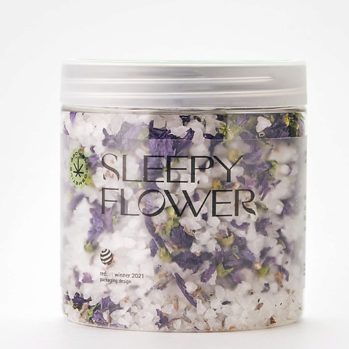 GROWER COSMETICS Соль для ванн "SLEEPY FLOWER" лаванда, бергамот, лимон 500 #1