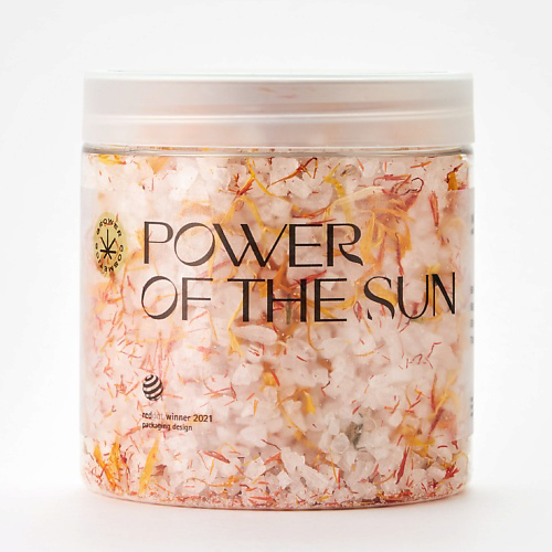 GROWER COSMETICS Соль для ванн "POWER OF THE SUN" шалфей, имбирь, мандарин. 500 #1