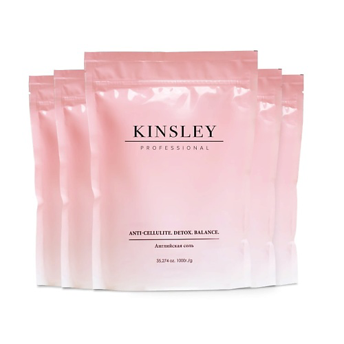 KINSLEY Английская соль для ванн Anti-cellulite Detox Balance 5000 #1