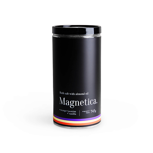 MAGNETICA. Магниевая соль для ванны с миндальным маслом "Апельсин, Жасмин, Ваниль" 745 #1