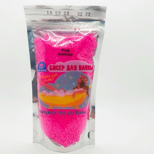 РЕСУРС ЗДОРОВЬЯ Мерцающая соль для ванны Бисер Побалуй себя PINK FANTASY 200 #1