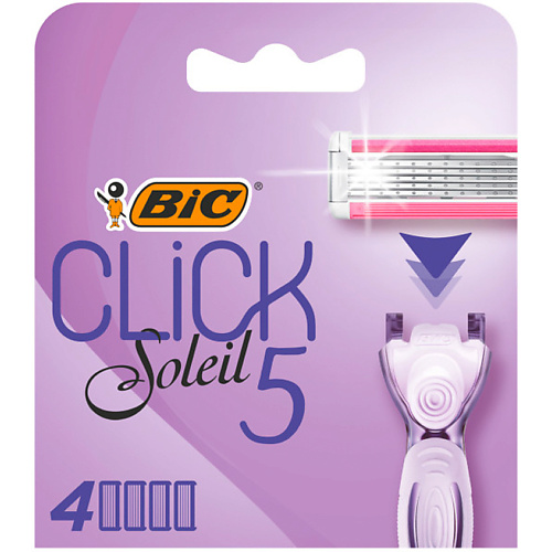 BIC Сменные кассеты для бритья 5 лезвия BIC Click 5 Soleil #1