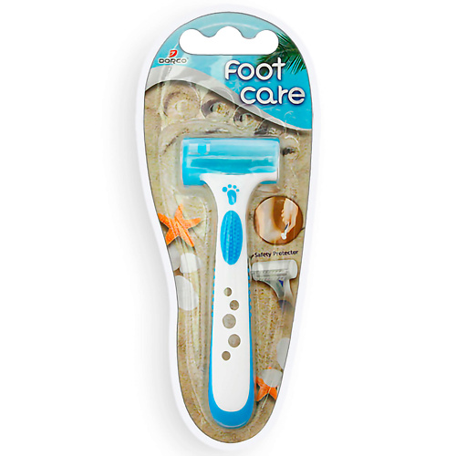 DORCO Женская одноразовая бритва для стоп Foot Care, 1-лезвийная #1
