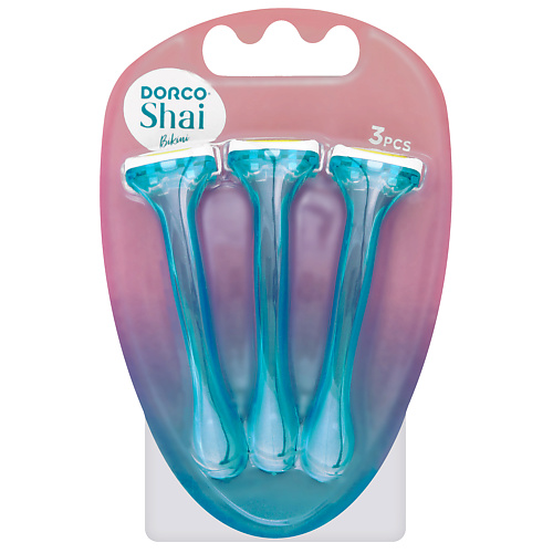 DORCO Женские одноразовые бритвы для зоны бикини SHAI Bikini, 1-лезвийные #1