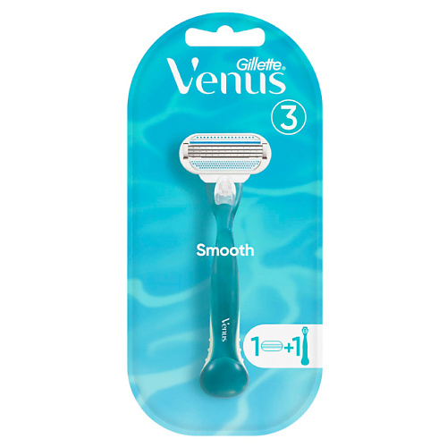 GILLETTE Станок для бритья VENUS SMOOTH с 1 сменной кассетой #1