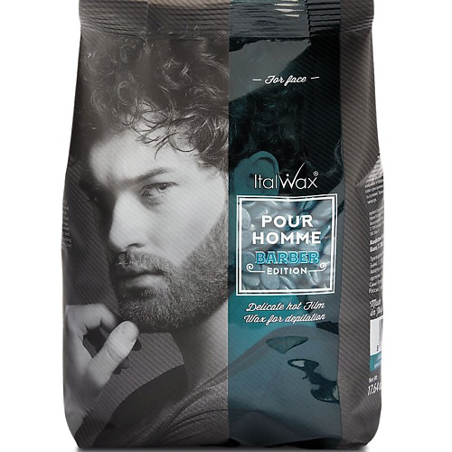 ITALWAX Воск горячий (пленочный) POUR HOMME barber мужской гранулы 500 #1