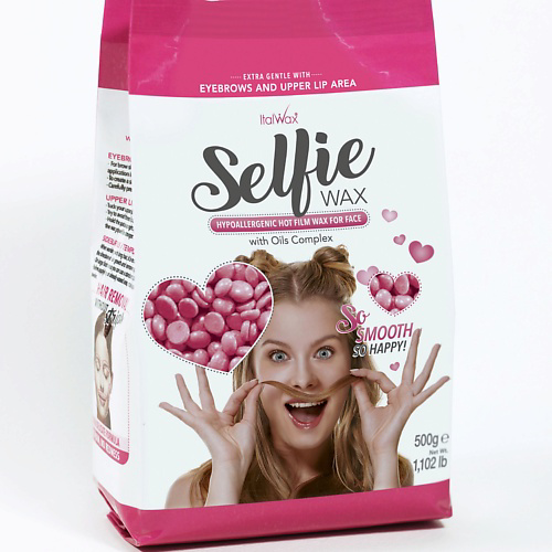 ITALWAX Воск горячий (пленочный) Selfie гранулы 500 #1