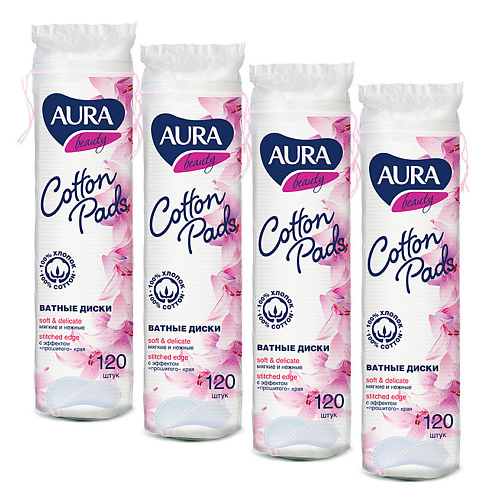 AURA Beauty Ватные диски #1