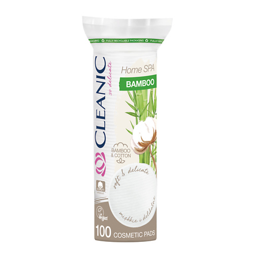 CLEANIC Home Spa Bamboo Ватные диски гигиенические #1
