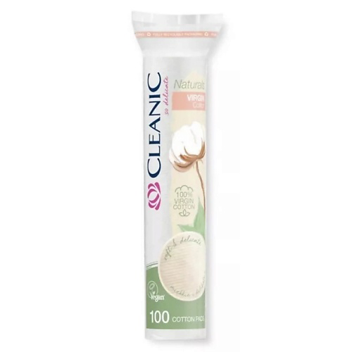 CLEANIC Naturals Virgin Cotton Гигиенические ватные диски #1
