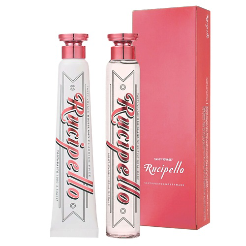 RUCIPELLO Набор 200 Зубная паста+Ополаскиватель Toothpaste&Mouthwash Rooisland Ройбуш и Мята #1