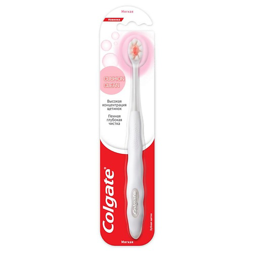 COLGATE Зубная щетка мягкая Cushion Clean #1