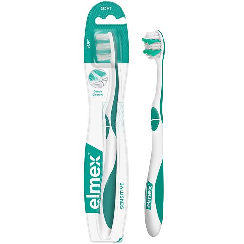 COLGATE Зубная щетка мягкая для чувствительных зубов Сенситив Elmex #1