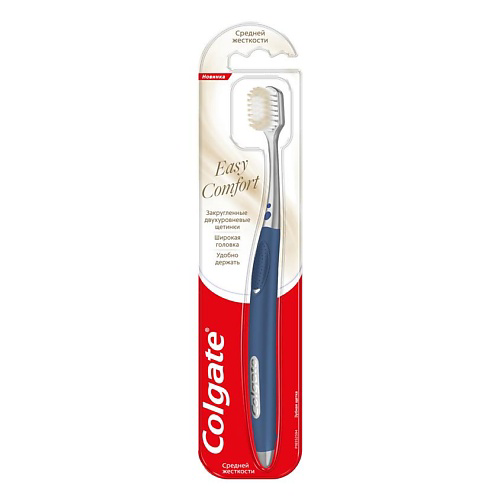 COLGATE Зубная щетка средней жесткости Easy Comfort #1