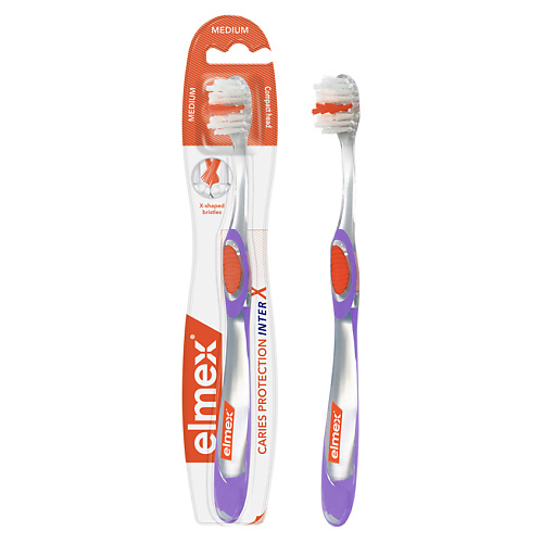 COLGATE Зубная щетка средней жесткости Защита от кариеса Elmex #1