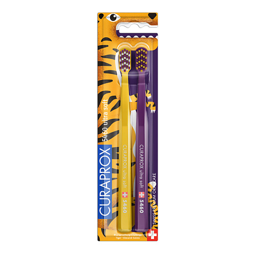 CURAPROX Набор зубных щеток "ultrasoft", Duo Tiger 2022 #1