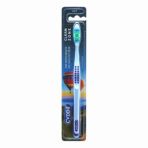 CVDENT Зубная щетка CVDent Clean Zone Soft #1