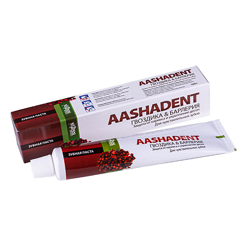 AASHA HERBALS Зубная паста Гвоздика-Барлерия 100 #1