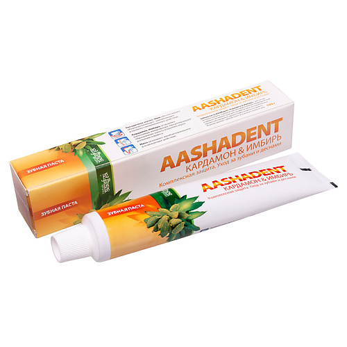 AASHA HERBALS Зубная паста Кардамон-Имбирь 100 #1
