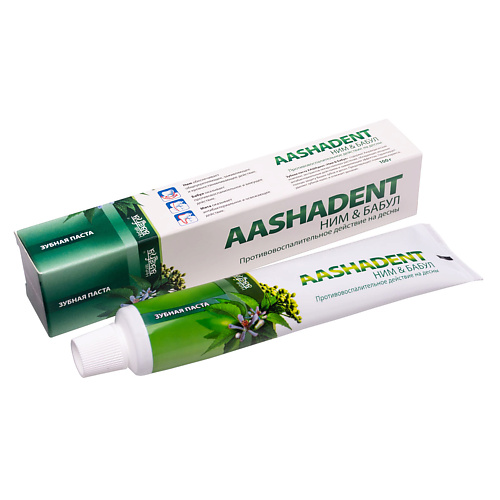 AASHA HERBALS Зубная паста Ним-Бабул 100 #1