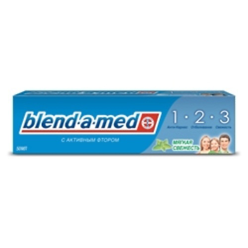 BLEND-A-MED Зубная паста 3-Эффект Мягкая Свежесть 100 #1